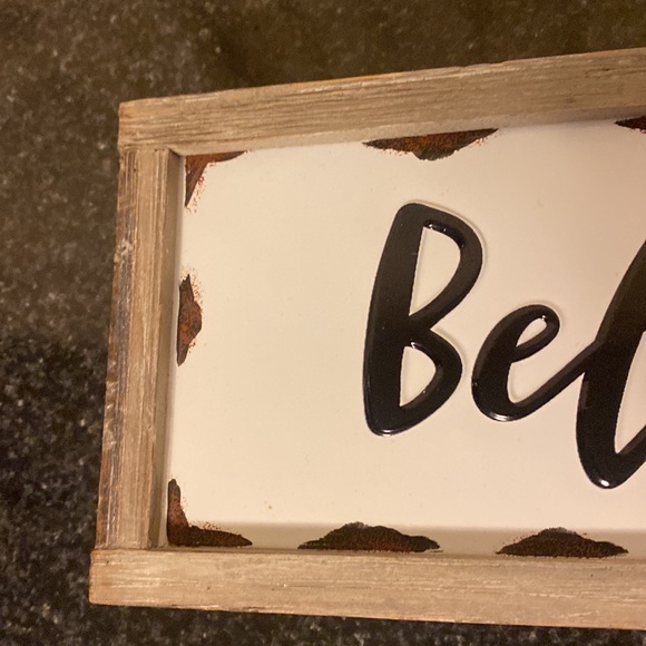 Hobby Lobby Rustic Believe Table Decor - Picture 4 of 6